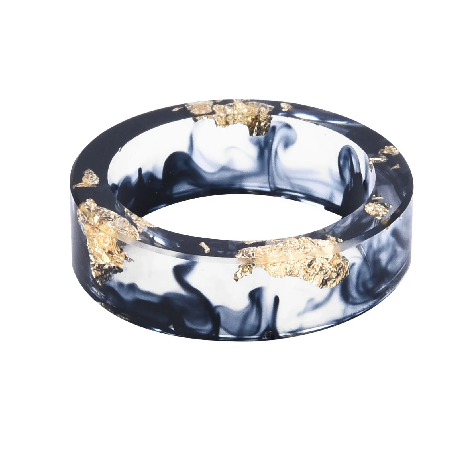 Simple Classical Ring Handmade Ocean Style Transparent Plastic Resin Ring, As picture shows
Simple Classical Ring Handmade Ocean Style Transparent Plastic Resin Ring, As picture shows