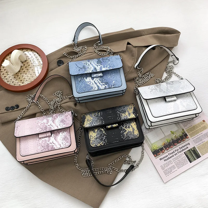 Luxury shiny snake print pu leather ladies shoulder crossbody handbags chain women hand bags ladies square bag, 4colors
Luxury shiny snake print pu leather ladies shoulder crossbody handbags chain women hand bags ladies square bag, 4colors