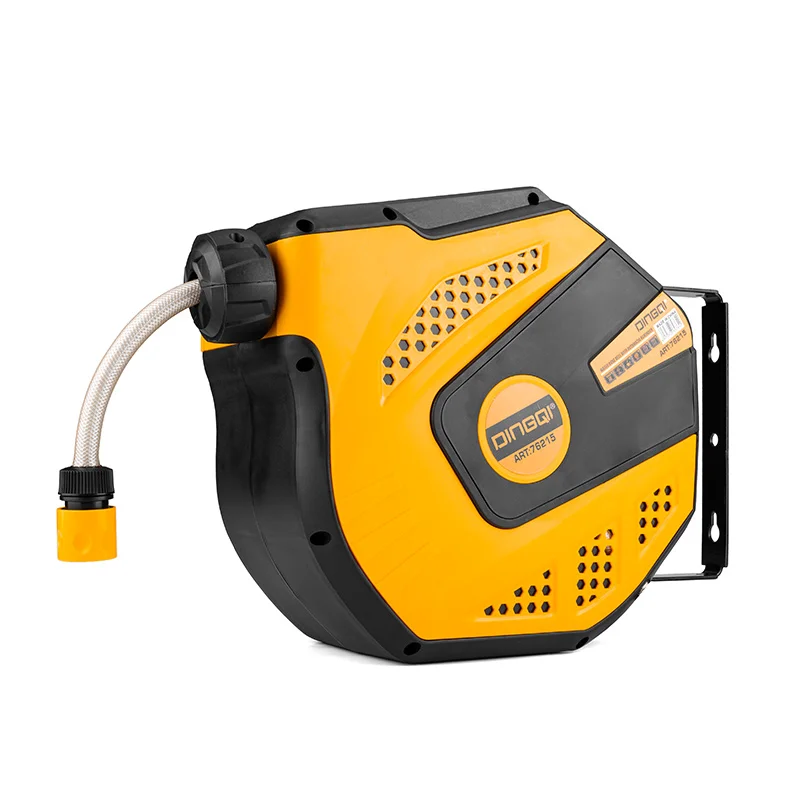 DINGQI High Pressure Long Durability Automatic Wall Mount Water Hose Reel Washing Car.watering Garden Plastic Hose Connector PVC, Orange
DINGQI High Pressure Long Durability Automatic Wall Mount Water Hose Reel Washing Car.watering Garden Plastic Hose Connector PVC, Orange