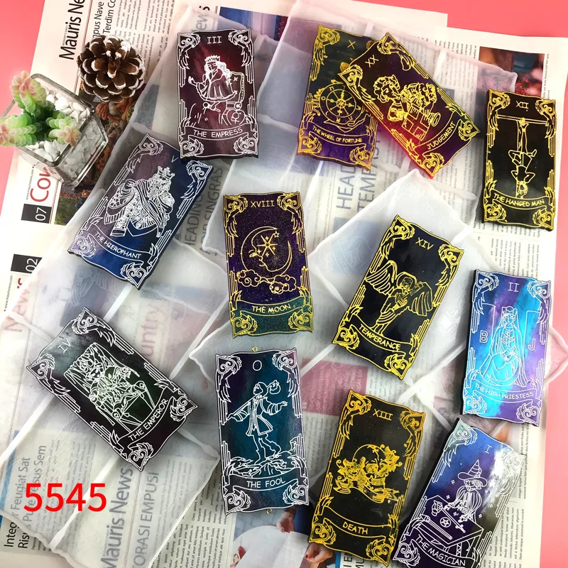 5545 Wholesale Custom Diy Clear Colorful Resin Mold Box Game Card Kit Tarot Silicone Mold Bulk Resin Mold, Random
5545 Wholesale Custom Diy Clear Colorful Resin Mold Box Game Card Kit Tarot Silicone Mold Bulk Resin Mold, Random