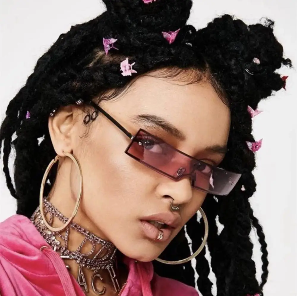 8206 Fashion Small Frame Shades Eyewear Latest Colorful Women Rectangle Sunglasses, As shown
8206 Fashion Small Frame Shades Eyewear Latest Colorful Women Rectangle Sunglasses, As shown