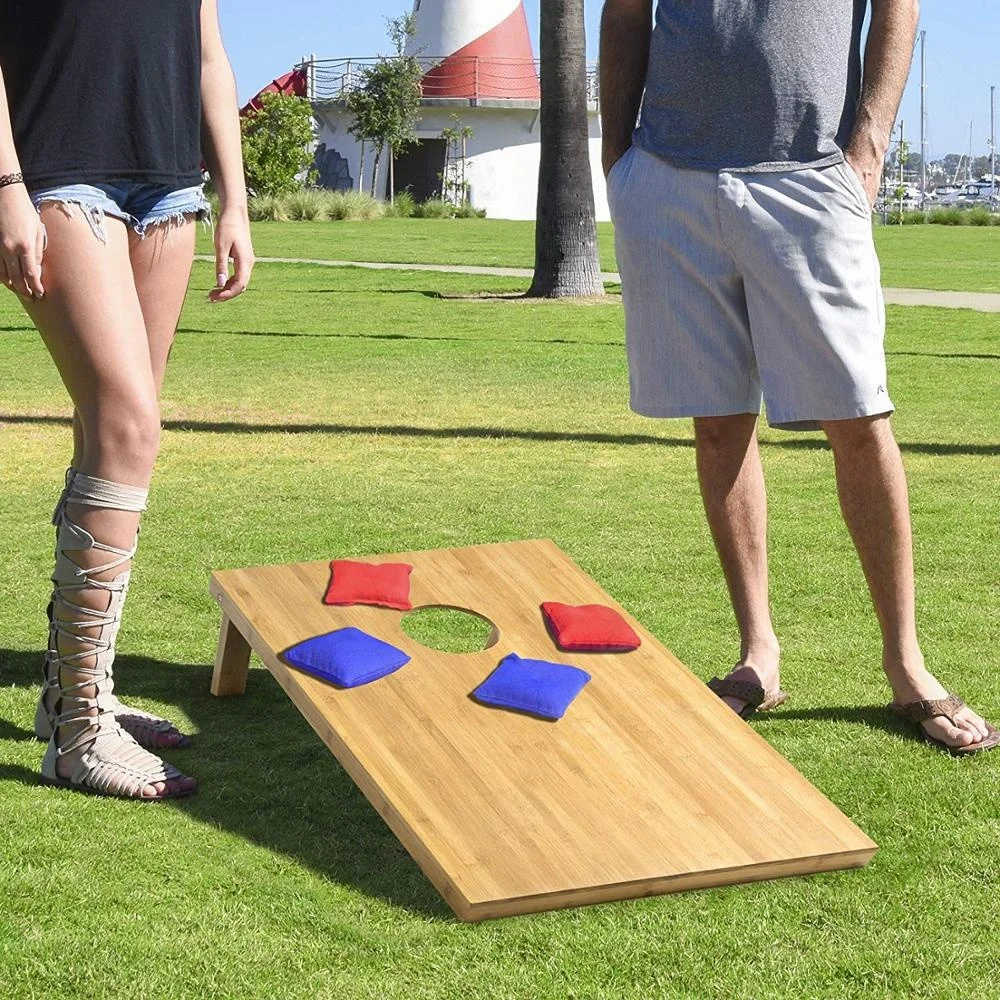 top rated cornhole boards bean bag toss game from