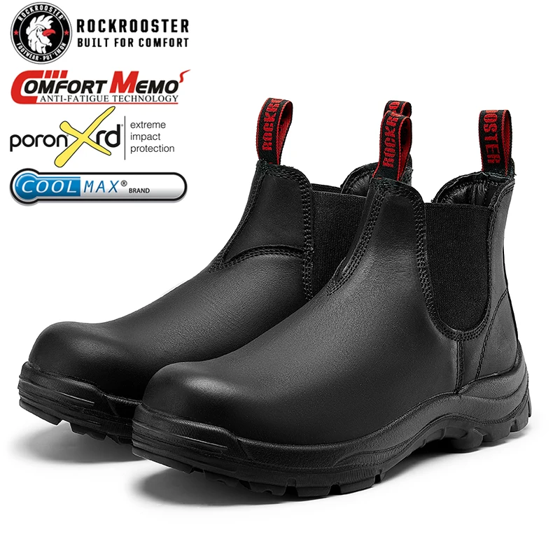 Free Shipping Rockrooster Men's 6 IN Chelsea Boos Slip-On Safety Boots Composite Toe Puncture-Resistant EH Rated Work Boots
Free Shipping Rockrooster Men's 6 IN Chelsea Boos Slip-On Safety Boots Composite Toe Puncture-Resistant EH Rated Work Boots