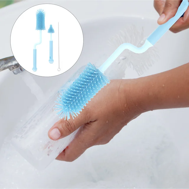 2021 Hot Sale Baby 360 Rotation Wash Bottle Brush Silicone Bush Milk Feeding Bottle Cleaning Brush For Babies, Blue, green, pink, orange
2021 Hot Sale Baby 360 Rotation Wash Bottle Brush Silicone Bush Milk Feeding Bottle Cleaning Brush For Babies, Blue, green, pink, orange