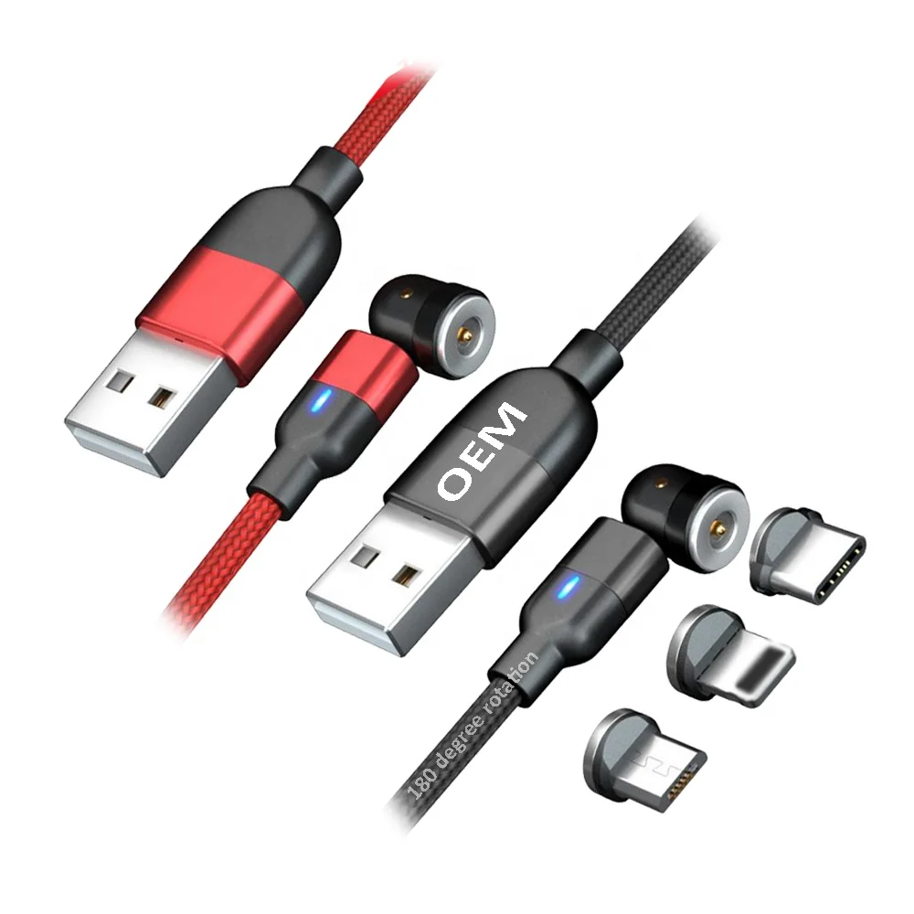 Eu Us One In Three Micro Usb Type C 180 Degree Rotation Type C Connector Psu Extension Speed Charging And Data Magnetic Cable, Red/black
Eu Us One In Three Micro Usb Type C 180 Degree Rotation Type C Connector Psu Extension Speed Charging And Data Magnetic Cable, Red/black