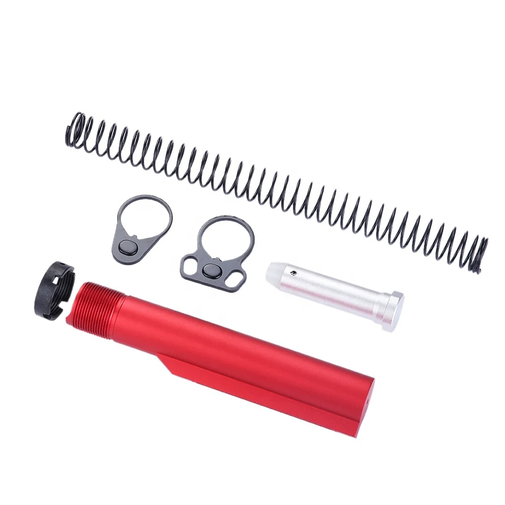 AR15 Buffer Tube kit Color Suit Buffer Tube AR-15 M16 Hunting Tactical (Six-piece suit)223 5.56 Buffer Tube Accessories, Black/red/blue/brown/purple/green
AR15 Buffer Tube kit Color Suit Buffer Tube AR-15 M16 Hunting Tactical (Six-piece suit)223 5.56 Buffer Tube Accessories, Black/red/blue/brown/purple/green