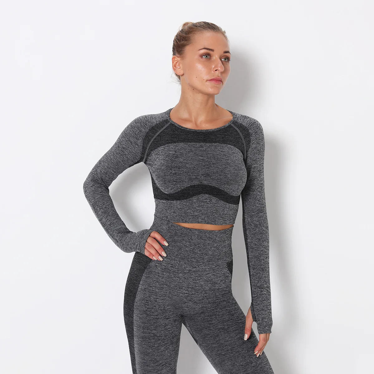 women Yoga tank top Long Sleeve Hollow Out Back Yoga Seamless Crop Top And Yoga crop tops
women Yoga tank top Long Sleeve Hollow Out Back Yoga Seamless Crop Top And Yoga crop tops