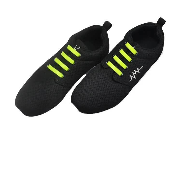 Fashion Kids shoelace Adults Tieless Elastic Silicone Shoelaces Waterproof silicone Flat Running Shoe Laces, 8 colors
Fashion Kids shoelace Adults Tieless Elastic Silicone Shoelaces Waterproof silicone Flat Running Shoe Laces, 8 colors