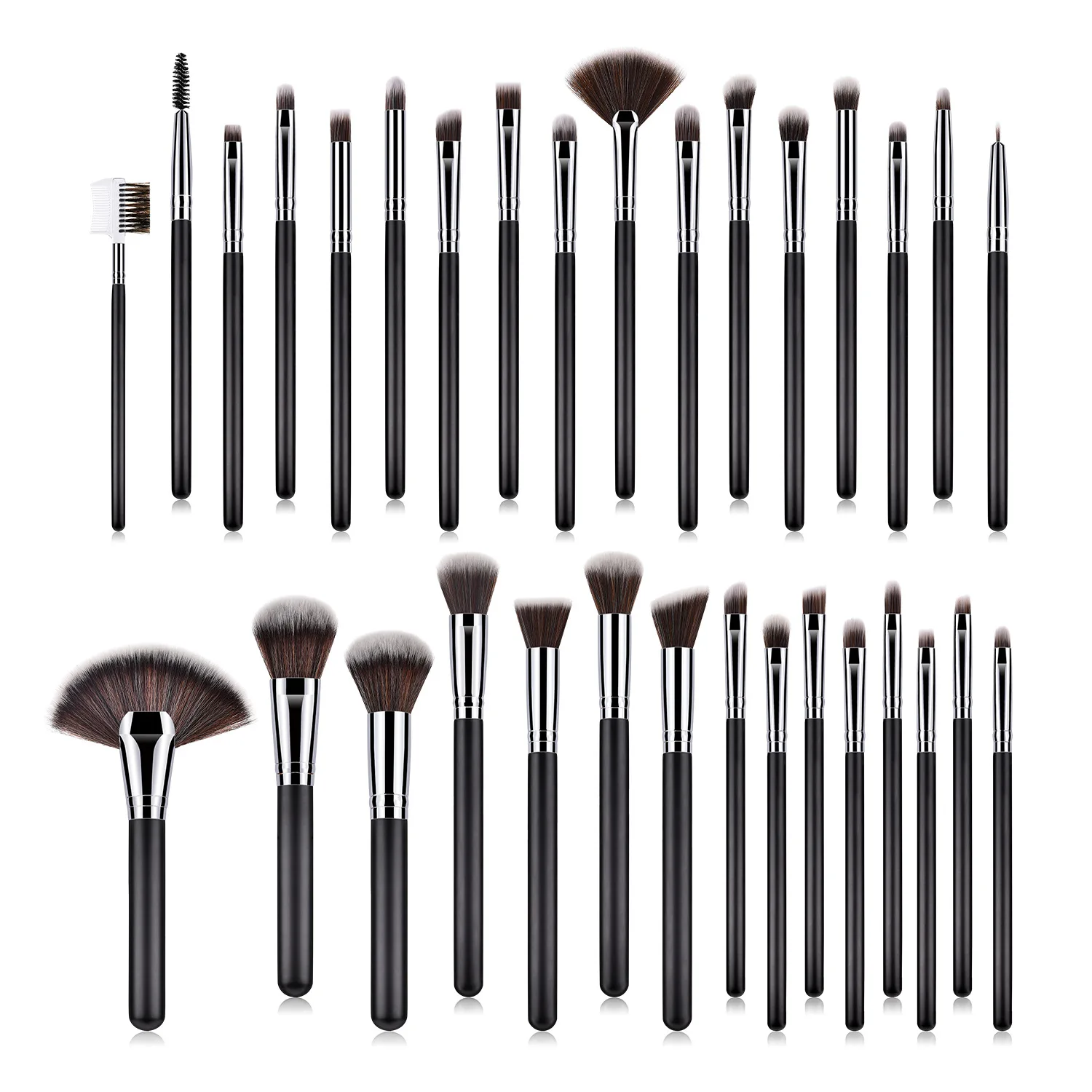 HZM 32 pieces la.girl big Fan Foundation Brush brochas maquillajes Make up cosmetics brush makeup edge brushes, Black
HZM 32 pieces la.girl big Fan Foundation Brush brochas maquillajes Make up cosmetics brush makeup edge brushes, Black