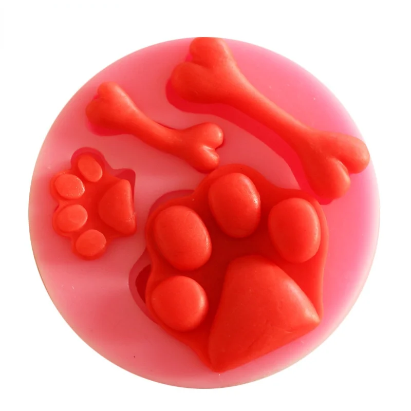 DIY Dog Footprint Bone Silicone Fondant Cake Chocolate Pastry Mold Baking Tools Crafts Tools Accessories Supplies Supply
DIY Dog Footprint Bone Silicone Fondant Cake Chocolate Pastry Mold Baking Tools Crafts Tools Accessories Supplies Supply