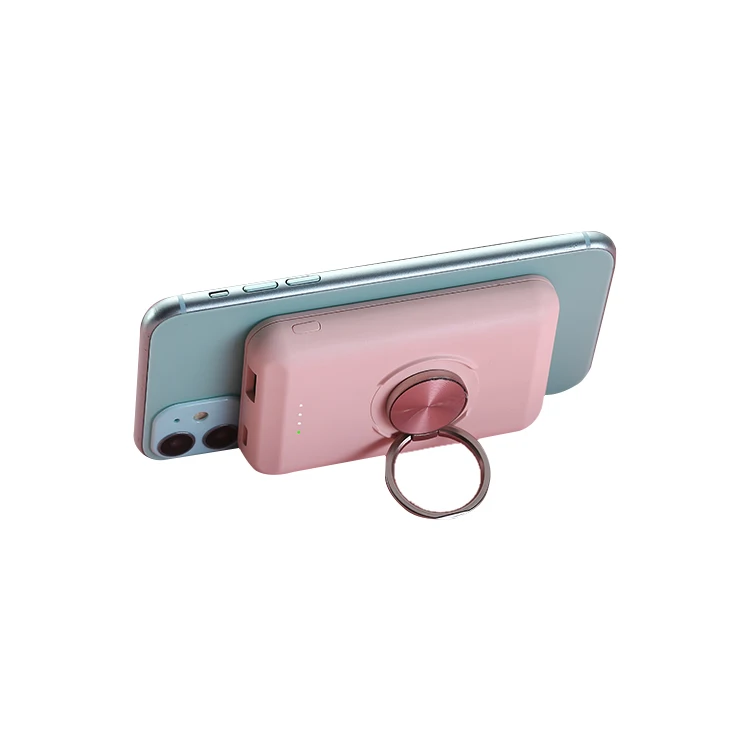 5000mAh Wireless Charger Power Bank USB Fast Charging With Ring Holder Portable External Battery Charger For Smart Phone, Black&white&pink&green&blue
5000mAh Wireless Charger Power Bank USB Fast Charging With Ring Holder Portable External Battery Charger For Smart Phone, Black&white&pink&green&blue