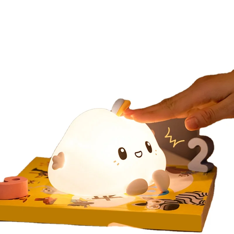 Silicone Kids Toys Bedroom Clouds Lamp Table Light Rechargeable Gift Tap Type Clouds Nursery Bedside Lamp LED Night Light
Silicone Kids Toys Bedroom Clouds Lamp Table Light Rechargeable Gift Tap Type Clouds Nursery Bedside Lamp LED Night Light