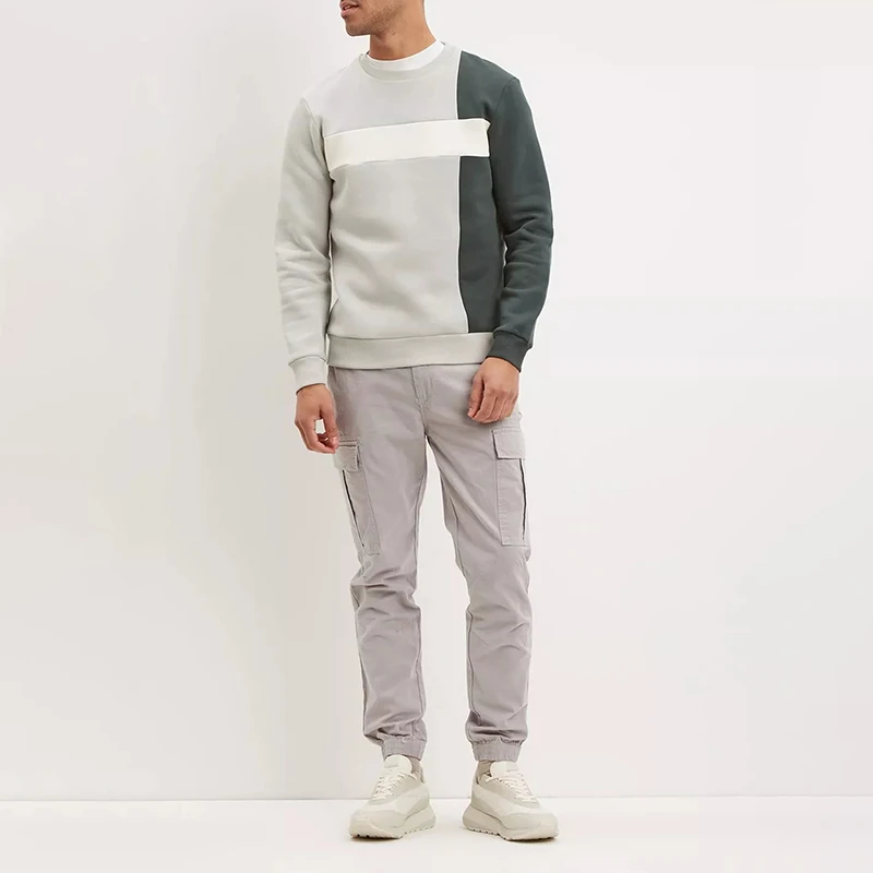Spring Men Tracksuits Custom Men Clothing Hoodies New Sweatshirt Unique Design Tri Colour Block Sweatshirt
Spring Men Tracksuits Custom Men Clothing Hoodies New Sweatshirt Unique Design Tri Colour Block Sweatshirt