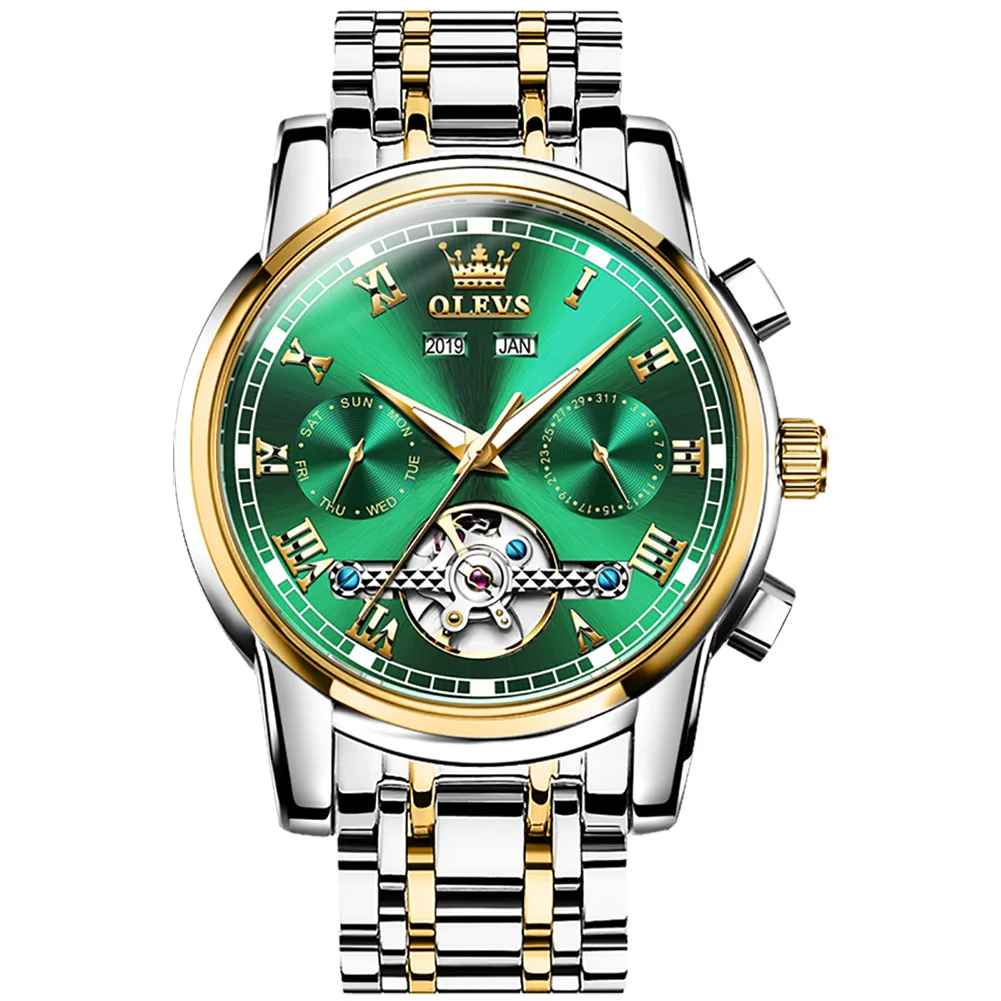 Multicolor Waterproof Luxury Cuatomized Automatic Watch Steel Band Round Case Watch
Multicolor Waterproof Luxury Cuatomized Automatic Watch Steel Band Round Case Watch