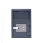 High Security Dual Key Metal Drop Coin Commercial Watch Winder Safe Box