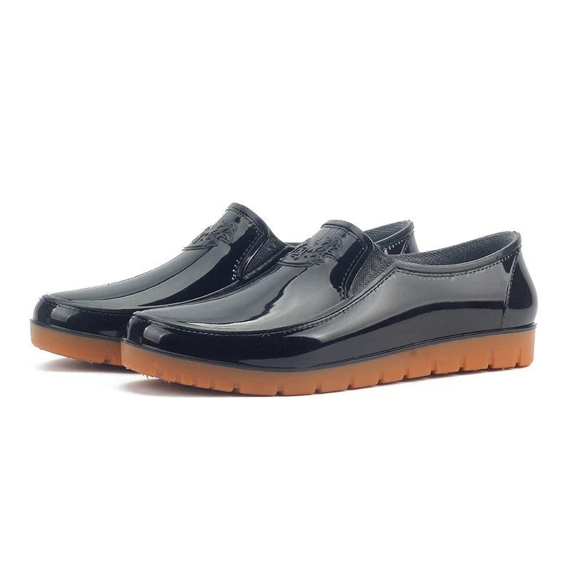 Branded plastic shoes short black ankle boots washable garden waterproof shoes for men
Branded plastic shoes short black ankle boots washable garden waterproof shoes for men
