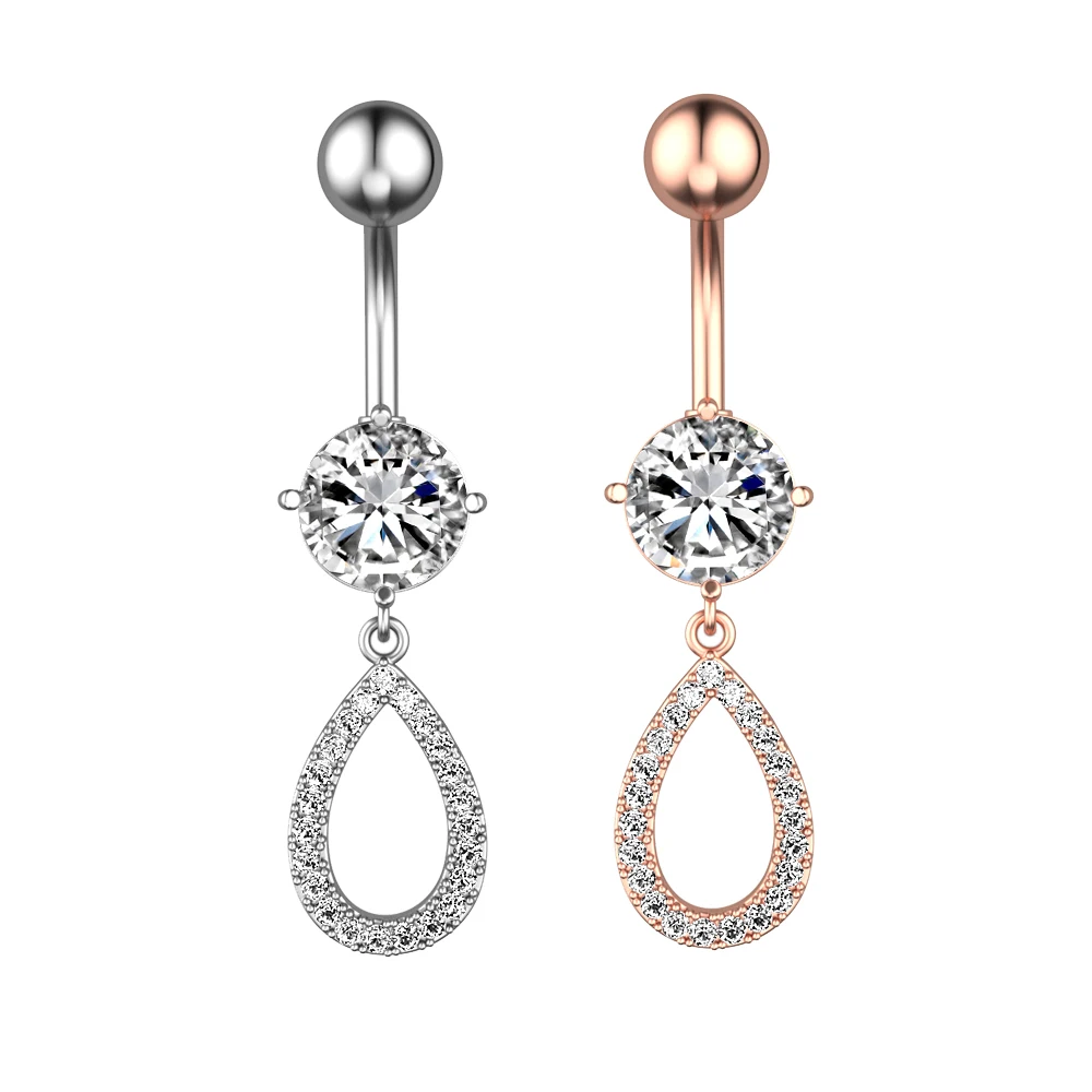 New Style Hollow Water Drop Shape Sexy Navel Piercing Jewelry Stainless Steel Belly Rings Body Ring for Women
New Style Hollow Water Drop Shape Sexy Navel Piercing Jewelry Stainless Steel Belly Rings Body Ring for Women