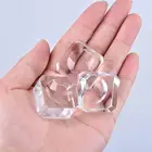 Crystal Crystal Years Crystal Square Dimple Blocks Glass Ball Display Stand Base For Sphere