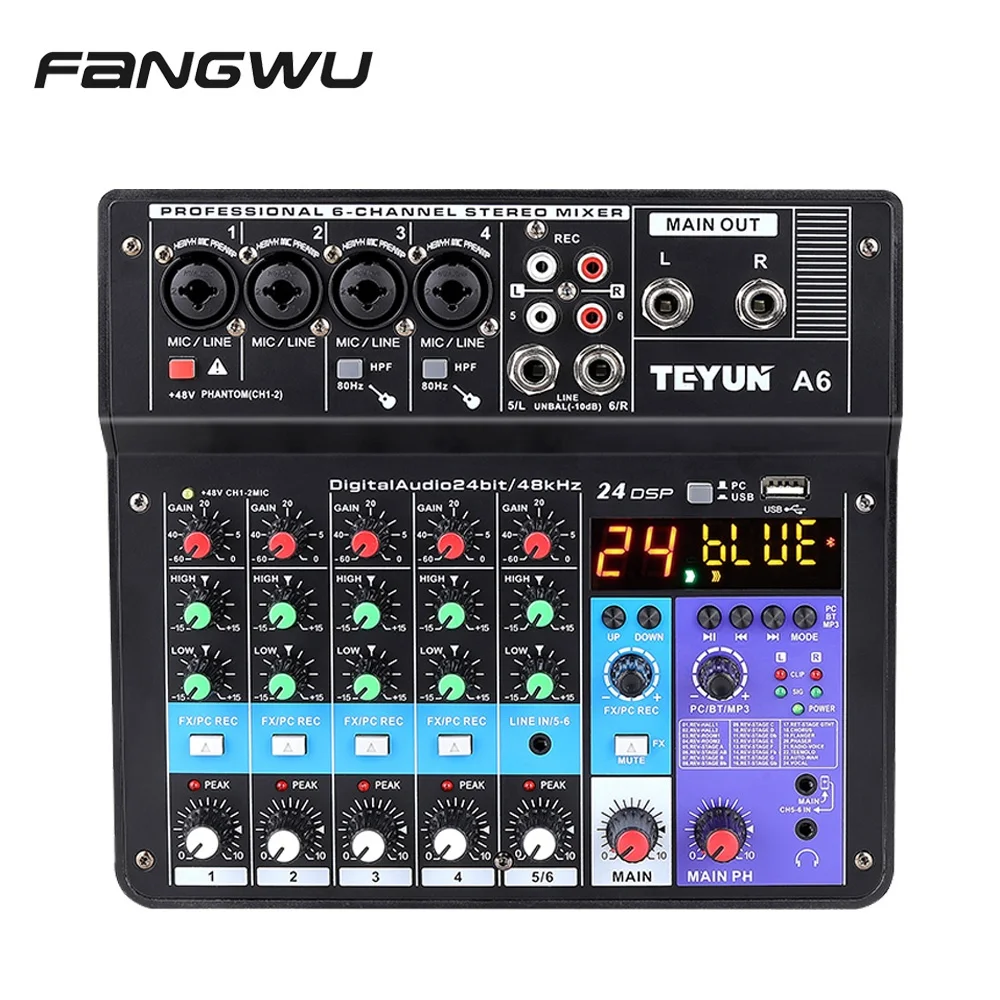 Profession Digit Consol Enping Audio Mixer
