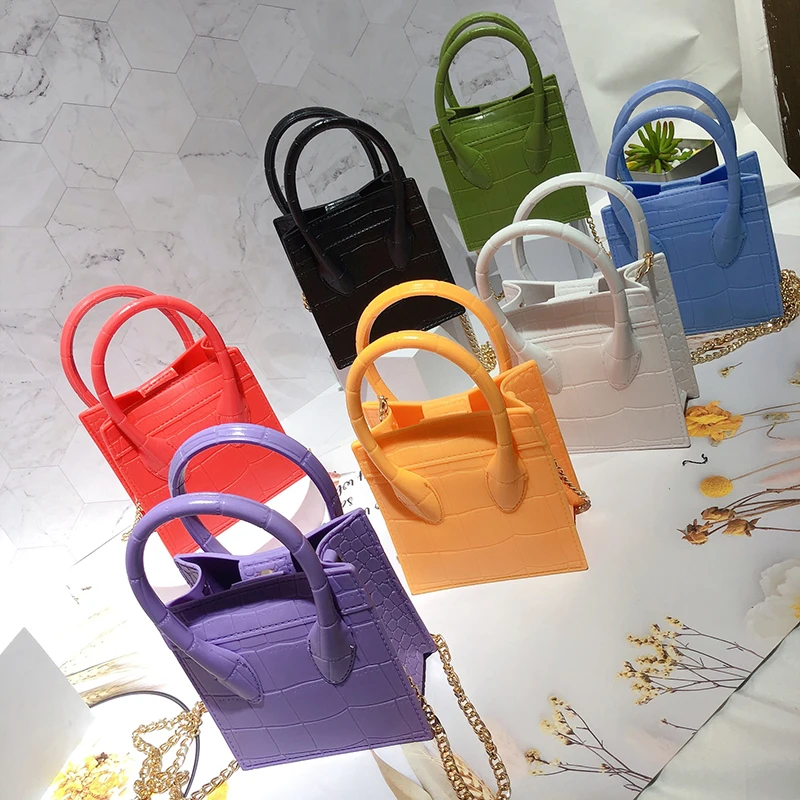 BB60 Solid Color Jelly Purses and Handbags 2021 Trendy Small Bag For Women Mini Bags, As picture
BB60 Solid Color Jelly Purses and Handbags 2021 Trendy Small Bag For Women Mini Bags, As picture