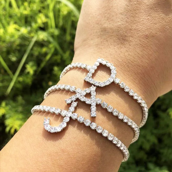 wholesale jewelry hot selling tennis chain diamond initial anklet bracelet for women 2020, Plated
wholesale jewelry hot selling tennis chain diamond initial anklet bracelet for women 2020, Plated