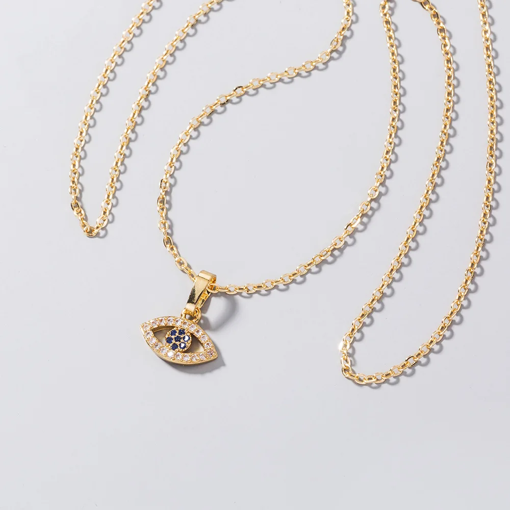 Fashion New Style Vintage Gold Evil Eye Pendant Rhinestone Crystal Jewelry Long Necklace, 1 colors
Fashion New Style Vintage Gold Evil Eye Pendant Rhinestone Crystal Jewelry Long Necklace, 1 colors