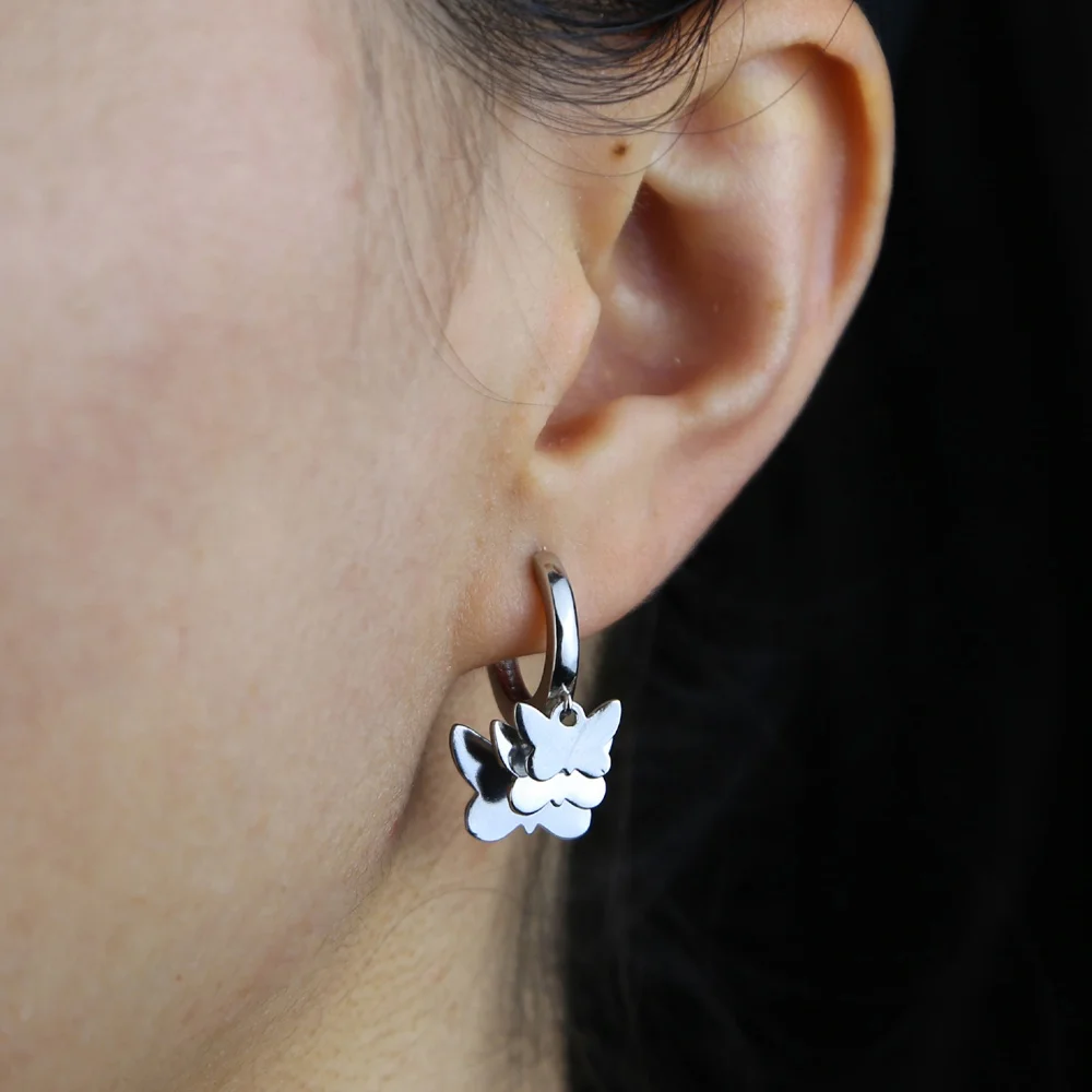 Multi mini butterfly charm hoop earring for women minimal wedding trendy 2020 hoop earrings high polish animals dangle earring
Multi mini butterfly charm hoop earring for women minimal wedding trendy 2020 hoop earrings high polish animals dangle earring
