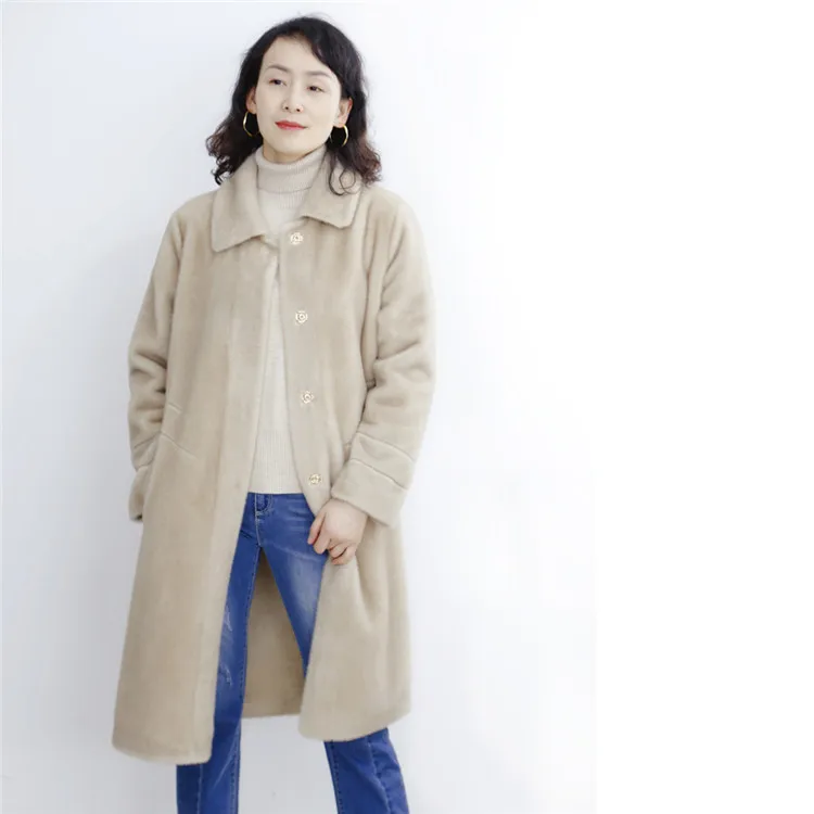 Best design women autumn winter long warm clothes ladies faux mink fur coats, 3 colors as picture
Best design women autumn winter long warm clothes ladies faux mink fur coats, 3 colors as picture