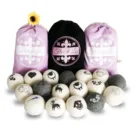 Logo Customization Laundry Wool Drying Balls Organic Wool Dryer Balls Reusable Clean Tools Laundry Washing Drying