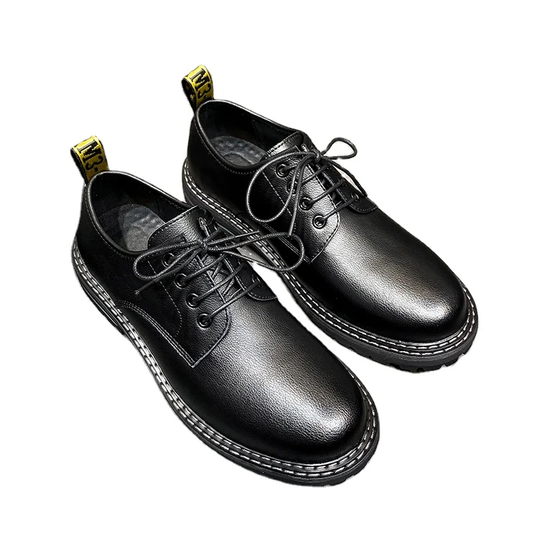 Factory stock 2021 gentleman men's Martens Boots casual genuine leather shoes for men, Black
Factory stock 2021 gentleman men's Martens Boots casual genuine leather shoes for men, Black