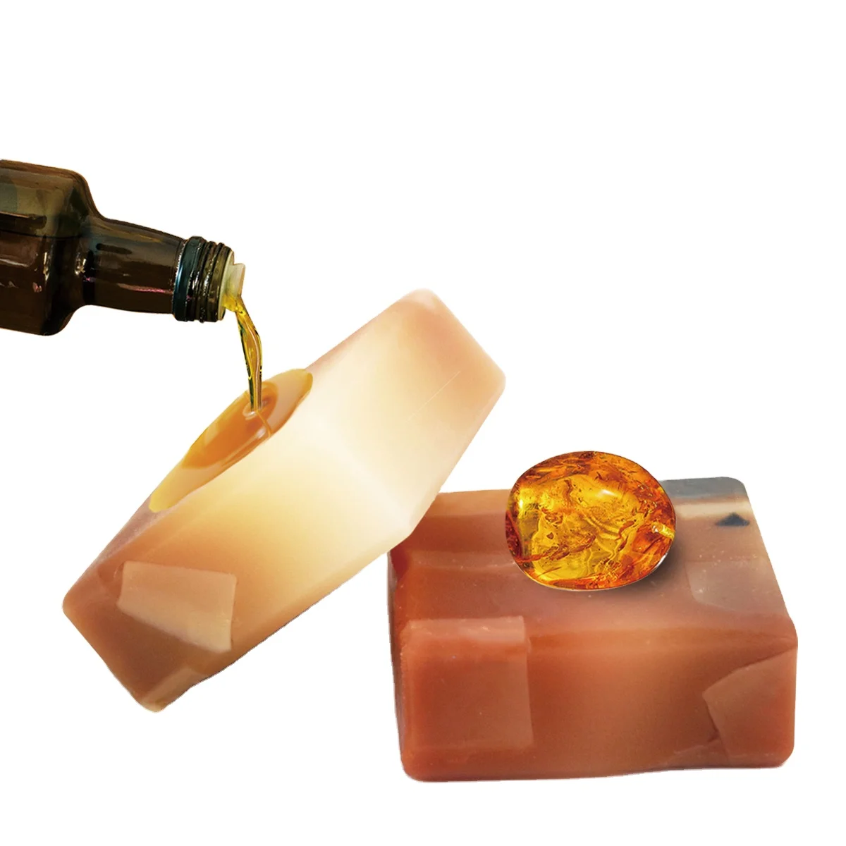 Natural Wholesale Amber honey polyphenol soap body bath soap facial handmade toilet soap, Multicolor
Natural Wholesale Amber honey polyphenol soap body bath soap facial handmade toilet soap, Multicolor