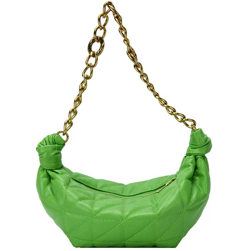 Trendy Rhombus Pattern Pu Leather Dumpling Bag 2021 Autumn And Winter New Fashion Ladies Shoulder Bag All-match Chain Armpit Bag
Trendy Rhombus Pattern Pu Leather Dumpling Bag 2021 Autumn And Winter New Fashion Ladies Shoulder Bag All-match Chain Armpit Bag