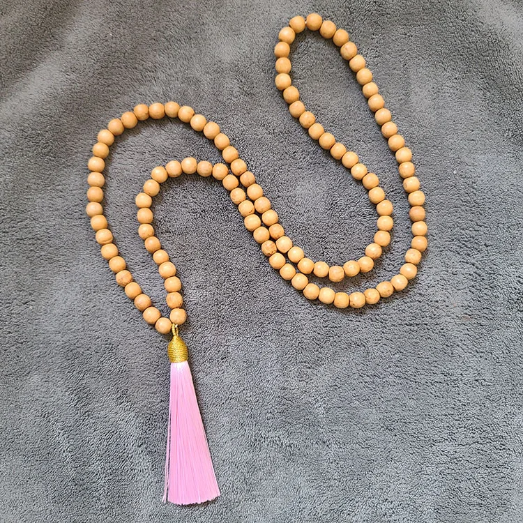 NW1011 Fashion cheap wooden wood beaded Silk Tassel Necklace for Women
NW1011 Fashion cheap wooden wood beaded Silk Tassel Necklace for Women