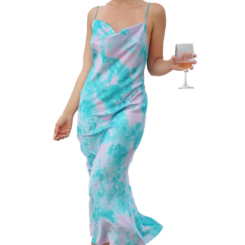 Summer Sexy Backless Bodycon Sandbeach Party Evening Long Dress Elegant Casual Dresses Women Tops Fashionable Clothing, Blue
Summer Sexy Backless Bodycon Sandbeach Party Evening Long Dress Elegant Casual Dresses Women Tops Fashionable Clothing, Blue