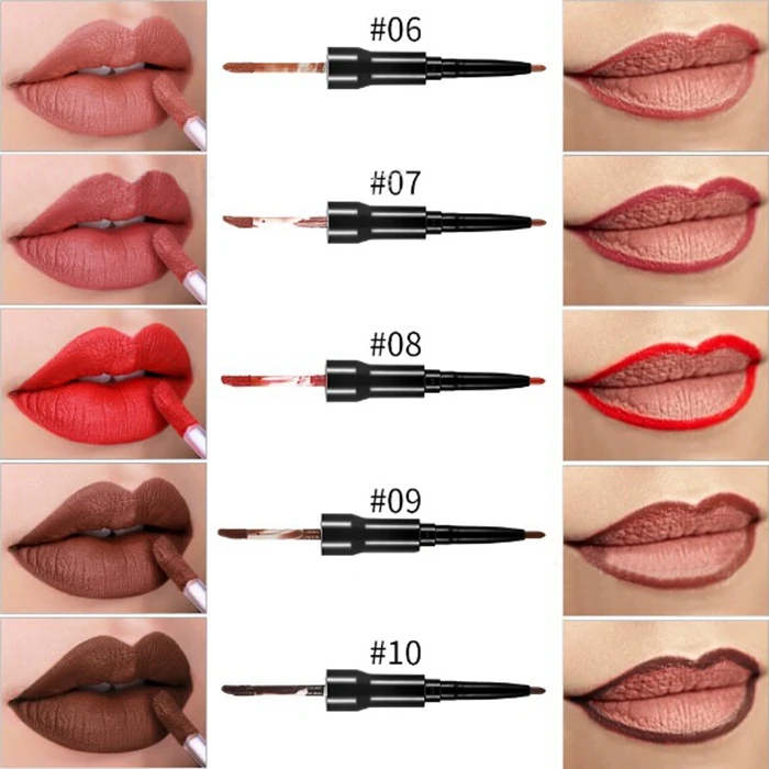 2 in 1 Wholesale liquid matte lip kit lipstick set lipgloss with lip liner set long Lasting Customize Lipstick
2 in 1 Wholesale liquid matte lip kit lipstick set lipgloss with lip liner set long Lasting Customize Lipstick