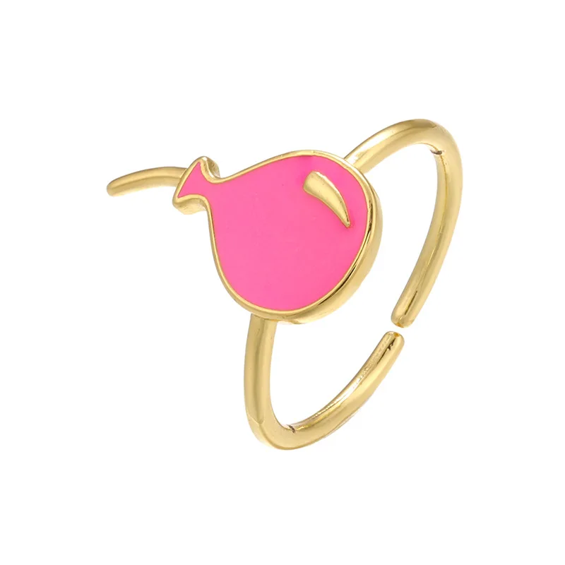 2022 Hotsale 18K Gold Plated Drop Oil Balloon Open Rings Exquisite Red Oil Dripping Balloon Ring For Party
2022 Hotsale 18K Gold Plated Drop Oil Balloon Open Rings Exquisite Red Oil Dripping Balloon Ring For Party