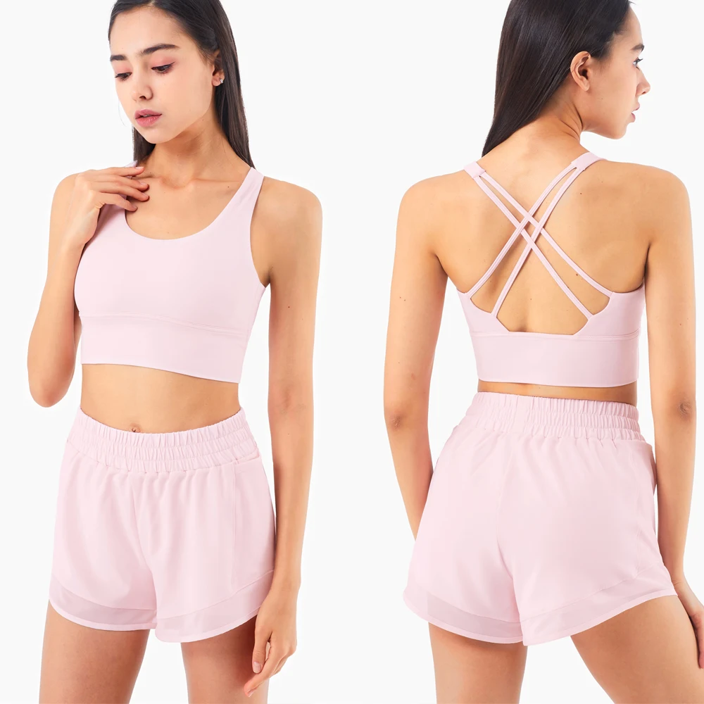 Summer Cool Mesh Splicing Short Sport Sets Women Sexy Cross Beautiful Back Running Yoga Short Sets, Picture shown
Summer Cool Mesh Splicing Short Sport Sets Women Sexy Cross Beautiful Back Running Yoga Short Sets, Picture shown