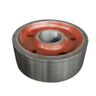 Casting Steel Supporting Roller Wheel and shaft