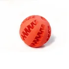 pet product 2018 rubber dog toys ball with teeth dog toy
