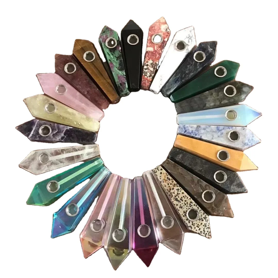 Hot sale crystal quartz smoking weed pipes accessories weed crystal smoking pipes, Colorful
Hot sale crystal quartz smoking weed pipes accessories weed crystal smoking pipes, Colorful