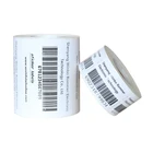Custom printed manufacture price good quality barcode printer self adhesive printable paper label sticker