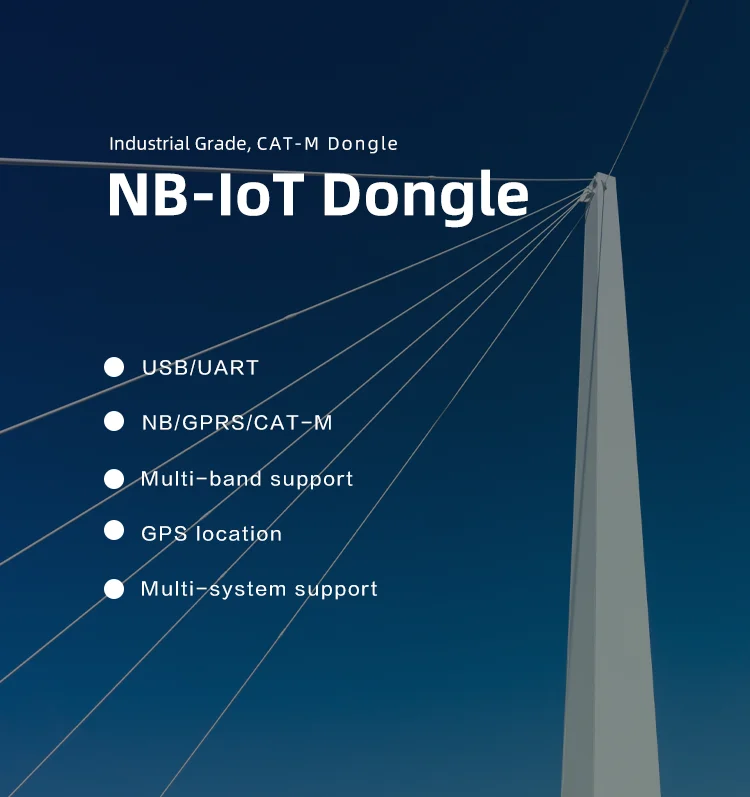 quectel bg96 dongle 4g small size with uart interface lte/nb-iot