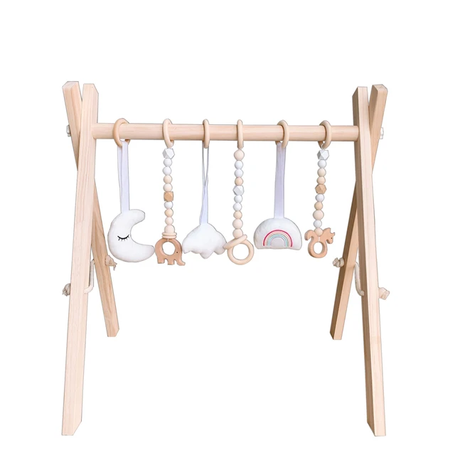 J662 Educational Wooden Baby Gym Hanging Gym Toys Newborn Infant Foldable Wood Activity Gym Frame
J662 Educational Wooden Baby Gym Hanging Gym Toys Newborn Infant Foldable Wood Activity Gym Frame