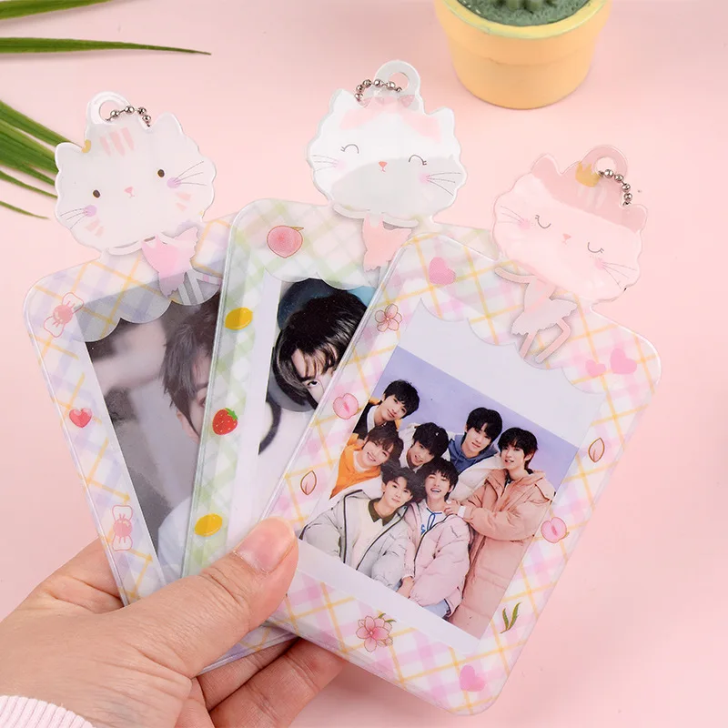 1 Pocket Colorful Photo Card Holder Pockets for Mini Photo Sticker & Name Card 3 Inch 7 x 10cm Photos with Key Chain, Pink, light green, violet
1 Pocket Colorful Photo Card Holder Pockets for Mini Photo Sticker & Name Card 3 Inch 7 x 10cm Photos with Key Chain, Pink, light green, violet