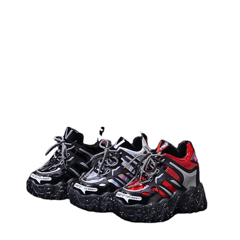 Cool Thick Sole Colorful Sneakers Women'S Polyurethane Muffin Sole Walking Shoes
Cool Thick Sole Colorful Sneakers Women'S Polyurethane Muffin Sole Walking Shoes
