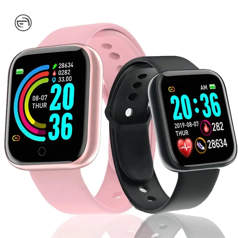 D20 Smart Watch Y68 New Wrist Bracelet Band Blood Pressure Sport Wristband Fitness Tracker Smartwatch D20, Black/pink/white
D20 Smart Watch Y68 New Wrist Bracelet Band Blood Pressure Sport Wristband Fitness Tracker Smartwatch D20, Black/pink/white
