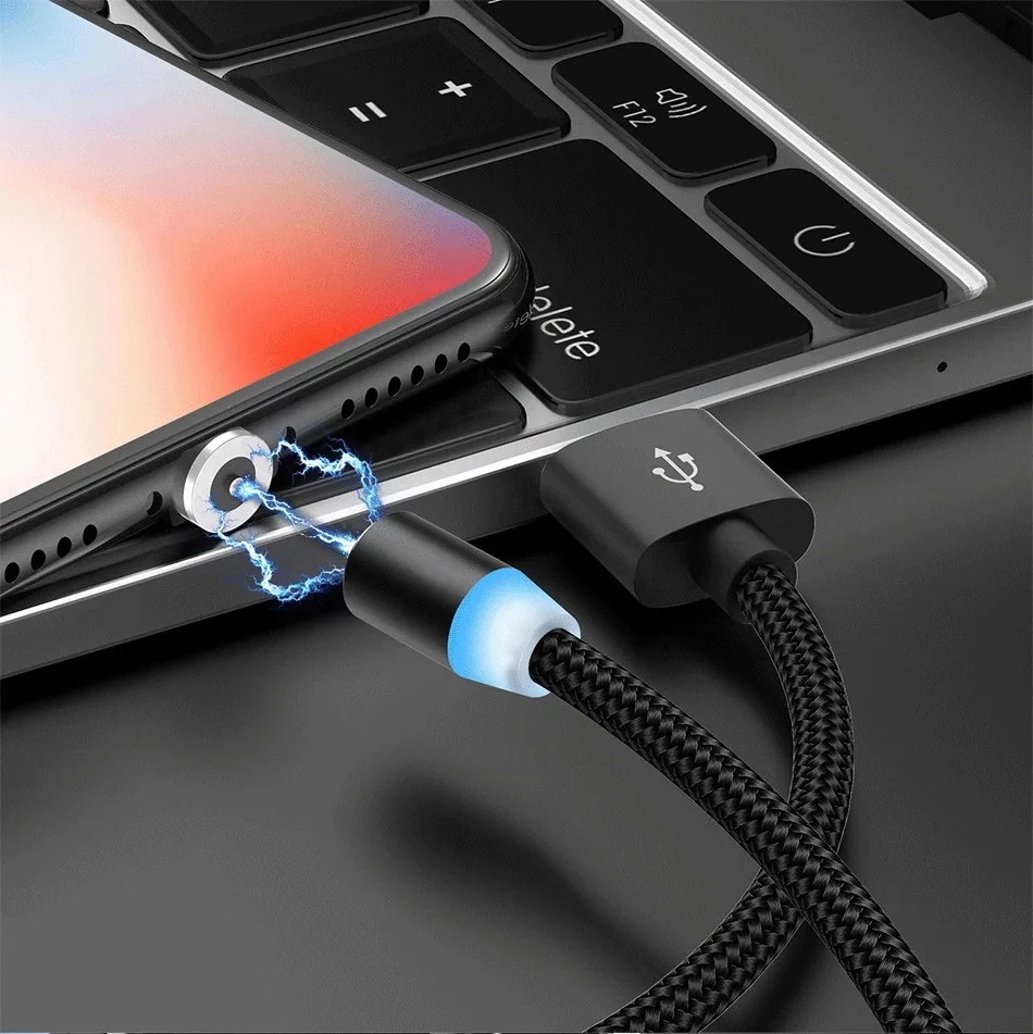 AP-K 1m 2.4A quick charge 3 in 1 magnetic charging cable - ANKUX.COM