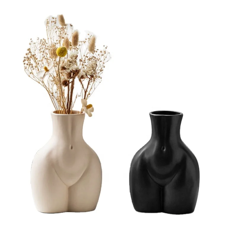 Amazon Hot Sale Nordic Style Vase Woman Body Ceramic Flower Vase For Home Decor
Amazon Hot Sale Nordic Style Vase Woman Body Ceramic Flower Vase For Home Decor