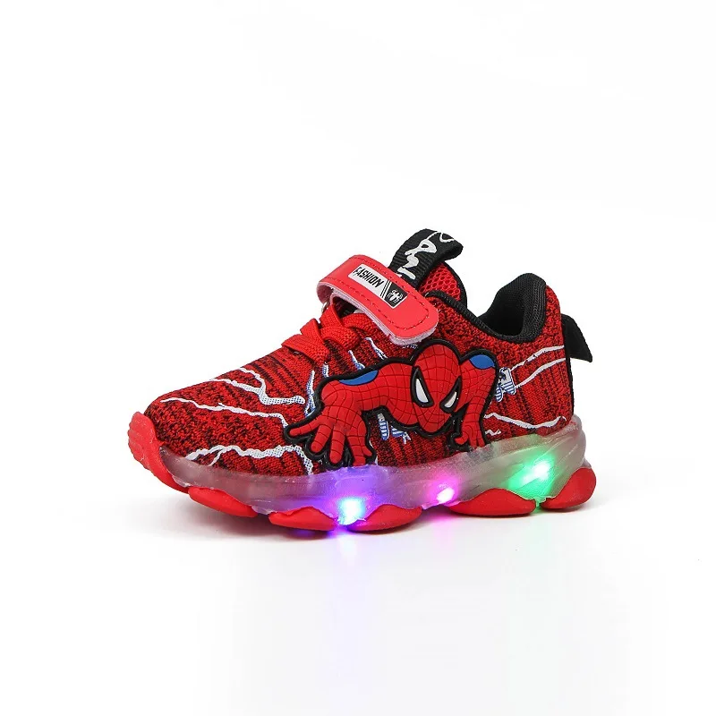 OEM&ODM Spiderman Summer Sports Boys Shoes With lights Knitted Mesh Student Shoes Children Casual Shoes, Yellow/black/orange /black
OEM&ODM Spiderman Summer Sports Boys Shoes With lights Knitted Mesh Student Shoes Children Casual Shoes, Yellow/black/orange /black