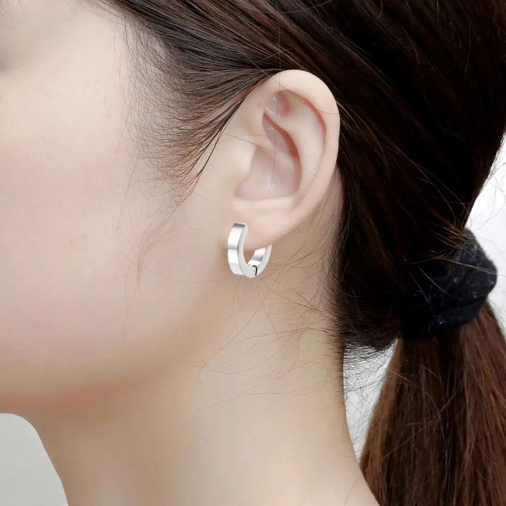 Trending 8 10 12mm 1pc steel color Stainless Steel Barbell round Lobe Earring Circle Ear Piercing Jewelry for men/women
Trending 8 10 12mm 1pc steel color Stainless Steel Barbell round Lobe Earring Circle Ear Piercing Jewelry for men/women